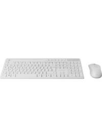 EVEREST KM-730W Beyaz Kablosuz Q Multimedia Klavye + Mouse Set